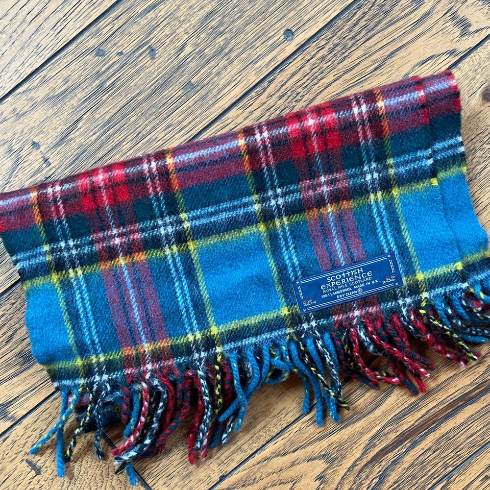 The Scottish Experience Tartan Lambswool Scarf